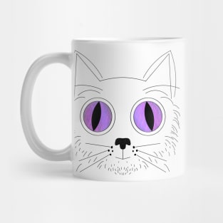 Big Eyed Cat V5 Mug
